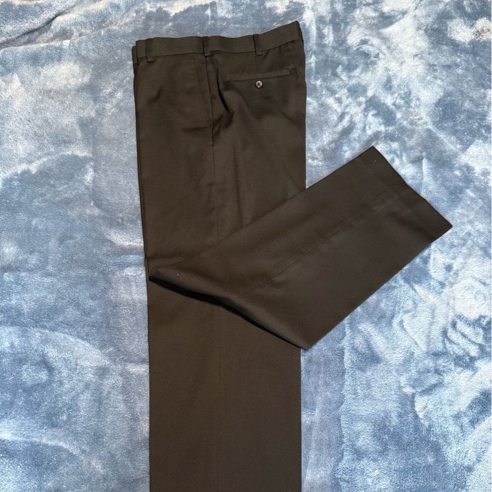 George Men's Elegant Black Dress Pants